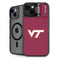 Virginia Tech University Maroon iPhone 13 Kickstand Case