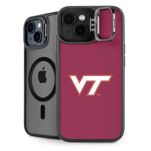 Virginia Tech University Maroon iPhone 14 Kickstand Case