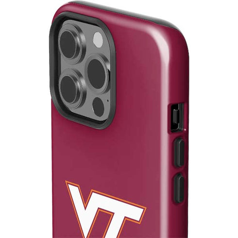 Virginia Tech Maroon iPhone 15 Pro Impact Case