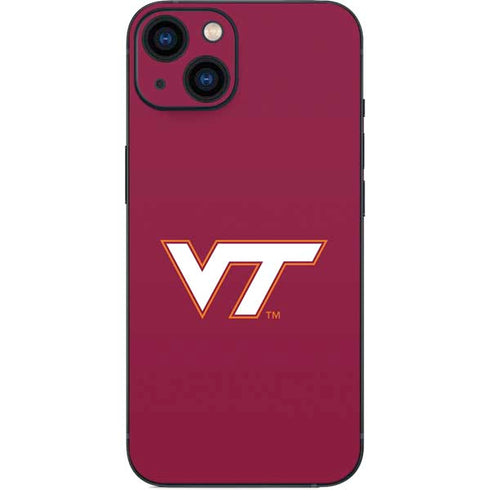 Virginia Tech Maroon iPhone 15 Skin