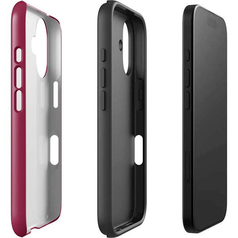 Virginia Tech University Maroon iPhone 16 Impact Case