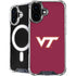 Virginia Tech University Maroon iPhone 16 Plus MagSafe Case