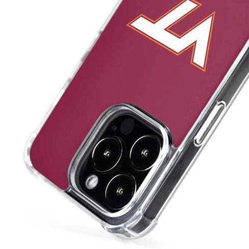 Virginia Tech University Maroon iPhone 16 Pro Max MagSafe Case