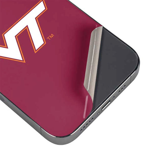 Virginia Tech University Maroon iPhone 16 Pro Max Skin
