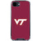 Virginia Tech University Maroon iPhone 16e Clear Case