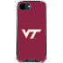 Virginia Tech University Maroon iPhone 16e Clear Case