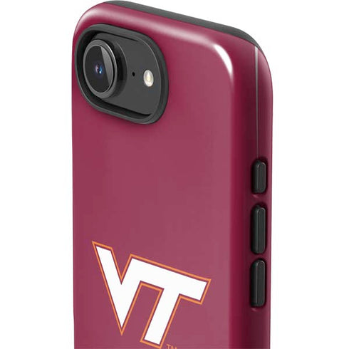 Virginia Tech University Maroon iPhone 16e Impact Case