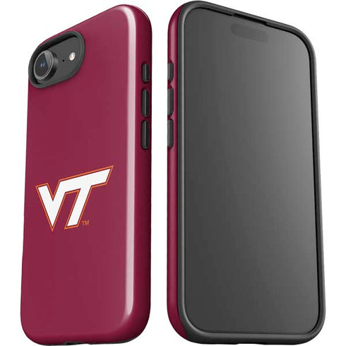 Virginia Tech University Maroon iPhone 16e Impact Case