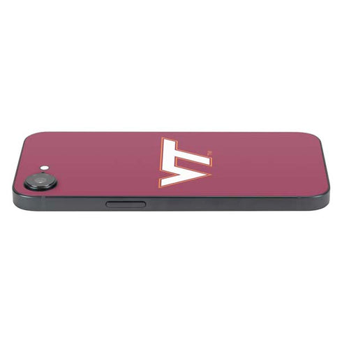 Virginia Tech University Maroon iPhone 16e Skin