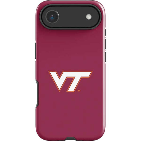 Virginia Tech University Maroon iPhone 17 Air Impact Case