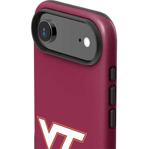 Virginia Tech University Maroon iPhone 17 Air Impact Case