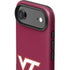Virginia Tech University Maroon iPhone 17 Air Impact Case