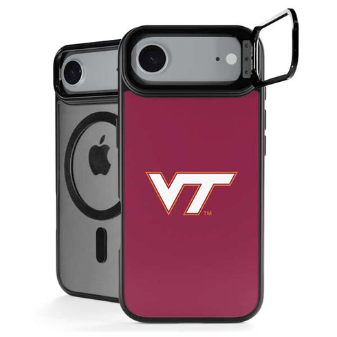 Virginia Tech University Maroon iPhone 17 Air Kickstand Case