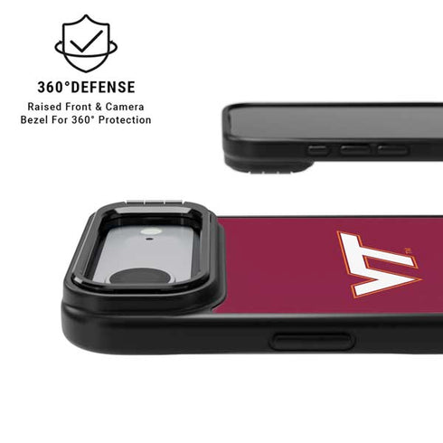 Virginia Tech University Maroon iPhone 17 Air Kickstand Case