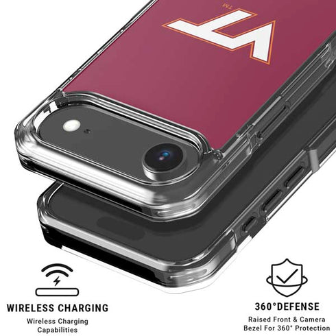 Virginia Tech University Maroon iPhone 17 Air MagSafe Case