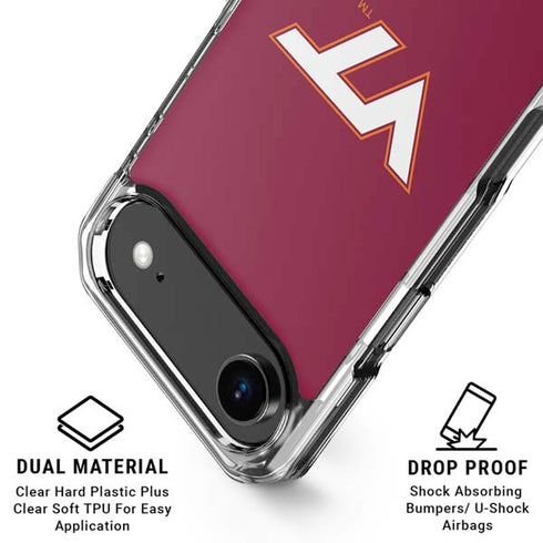 Virginia Tech University Maroon iPhone 17 Air MagSafe Case