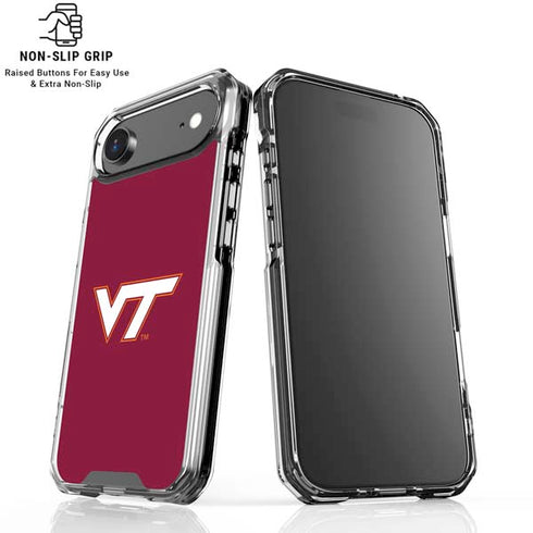 Virginia Tech University Maroon iPhone 17 Air MagSafe Case