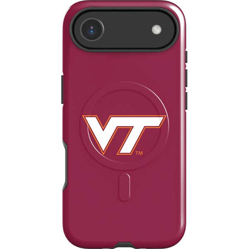 Virginia Tech University Maroon iPhone 17 Air Magsafe Impact Case