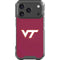 Virginia Tech University Maroon iPhone 17 Pro Clear Case