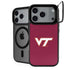 Virginia Tech University Maroon iPhone 17 Pro Kickstand Case