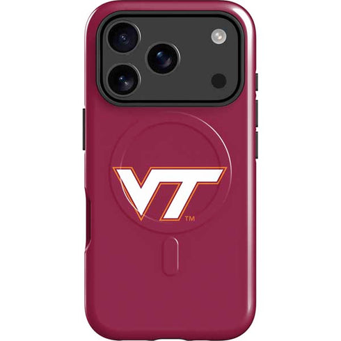 Virginia Tech University Maroon iPhone 17 Pro Magsafe Impact Case