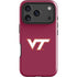 Virginia Tech University Maroon iPhone 17 Pro Max Impact Case