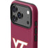 Virginia Tech University Maroon iPhone 17 Pro Max Impact Case