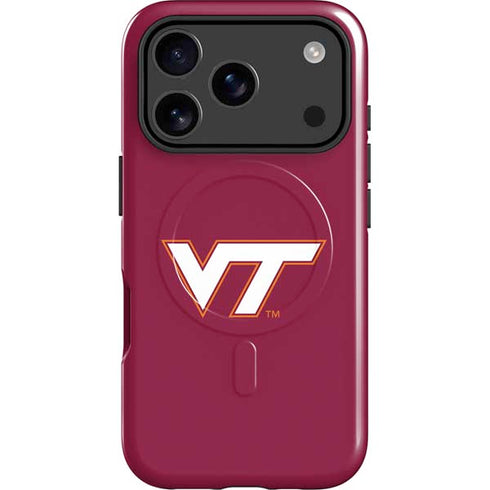 Virginia Tech University Maroon iPhone 17 Pro Max Magsafe Impact Case