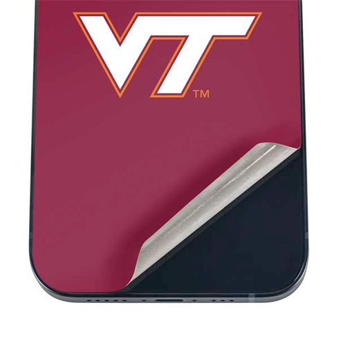 Virginia Tech University Maroon iPhone 17 Pro Skin
