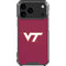 Virginia Tech University Maroon iPhone 18 Pro Max Clear Case