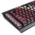 Virginia Tech University Maroon K95 RGB PLATINUM Mechanical Gaming Keyboard Skin
