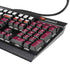 Virginia Tech University Maroon K95 RGB PLATINUM Mechanical Gaming Keyboard Skin