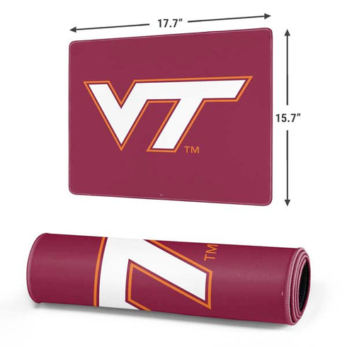 Virginia Tech University Maroon Gaming Mouse Pad