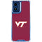 Virginia Tech University Maroon Moto G 5G (2024) Clear Case