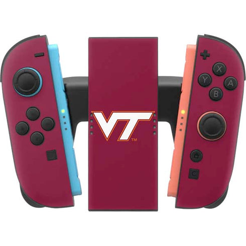 Virginia Tech University Maroon Nintendo Switch 2 (2025) Joy-Con Controller Skin