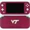 Virginia Tech University Maroon Nintendo Switch Lite Skin