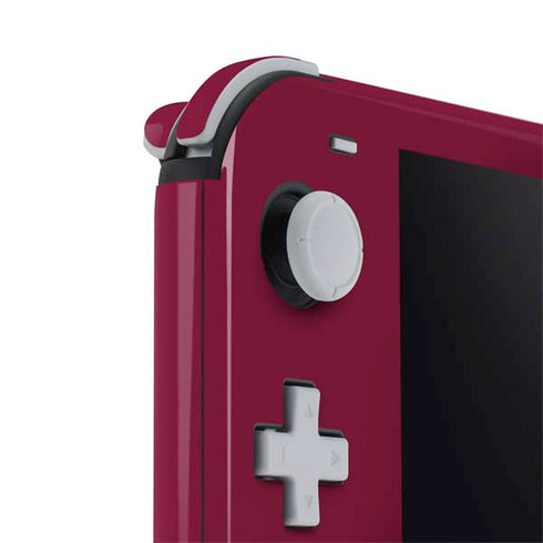 Virginia Tech University Maroon Nintendo Switch Lite Skin