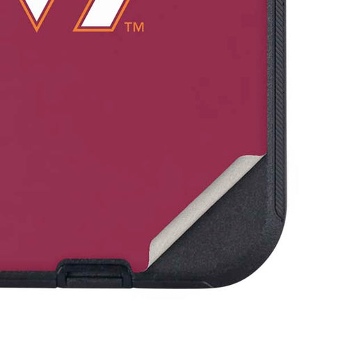 Virginia Tech Maroon Otterbox Defender iPhone Skin