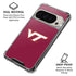 Virginia Tech University Maroon Pixel 9/9 Pro Clear Case