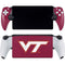 Virginia Tech Maroon PlayStation Portal Remote Player Skin