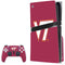 Virginia Tech University Maroon PS5 Pro Disk Bundle Skin