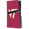 Virginia Tech University Maroon PS5 Pro Disk Console Skin