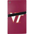 Virginia Tech University Maroon PS5 Pro Disk Console Skin