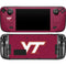 Virginia Tech University Maroon Steam Deck Handheld Gaming Computer OLED Skin