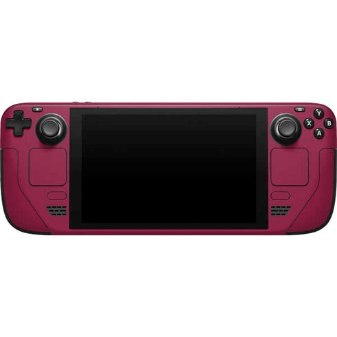 Virginia Tech University Maroon Steam Deck Handheld Gaming Computer Skin