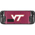 Virginia Tech University Maroon Steam Deck Handheld Gaming Computer Skin