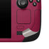 Virginia Tech University Maroon Steam Deck Handheld Gaming Computer Skin