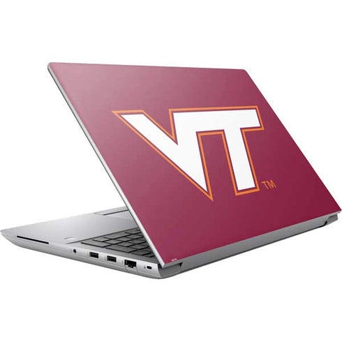 Virginia Tech University Maroon HP ZBook Fury 16 G10 Skin