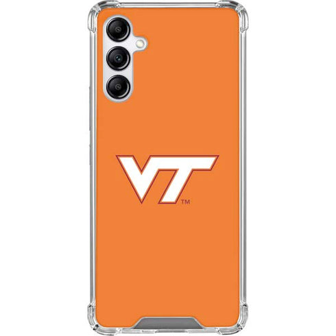Virginia Tech University Orange Gabb Phone 4 Clear Case