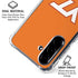 Virginia Tech University Orange Galaxy A36 5G Clear Case